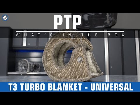 PTP Turbo Blanket for T3 Turbos - Universal