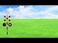 踏切アニメ ふみきりカンカンの日常 5751 Railroad Crossing Daily Life 5751