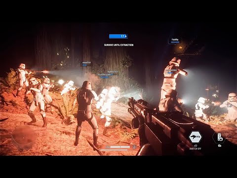 Star Wars Battlefront 2: Ewok Hunt Gameplay (No Commentary)