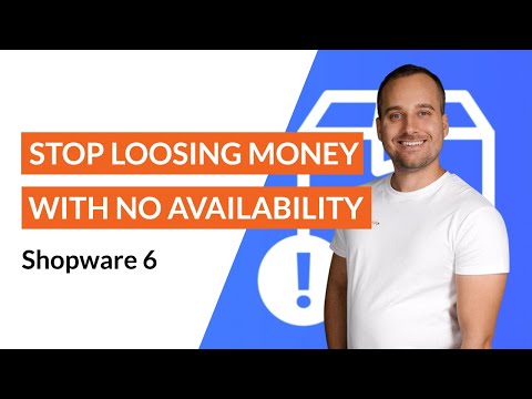 Stop Loosing Money With Not Available Products - Shopware 6 Tutorial
