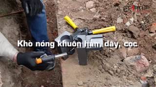 Hàn hóa nhiệt GOLDWELD - Quy trình tiêu chuẩn 10 bước thi công 1 hệ thống chống sét
