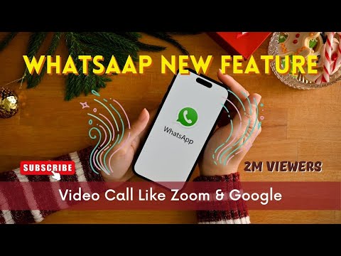 WhatsApp Video Call Like Zoom and Google Meet | WhatsApp New Features 2023