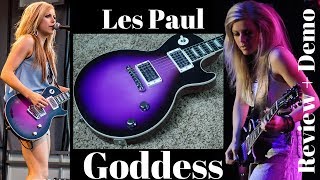 Video thumbnail for 2006 Gibson Les Paul Goddess Violet Purple Burst Review + Demo by The Trogly's Guitar Show