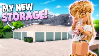 STORAGE UNIT SPEEDBUILD!! || Bloxburg 