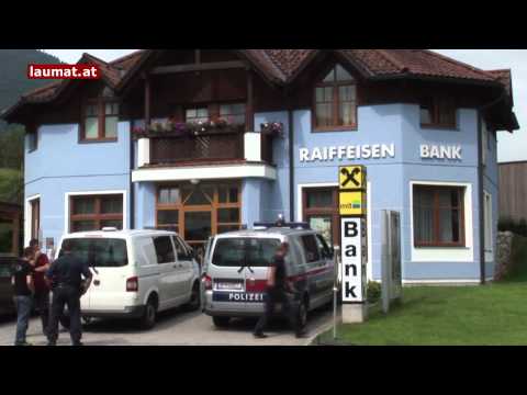 Bewaffneter Raubüberfall auf Bank in Steinbach am Ziehberg