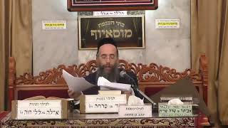 זרע שמשון - סוכות וסגולות הישיבה בסוכה - הרב יוסף חיים אוהב ציון