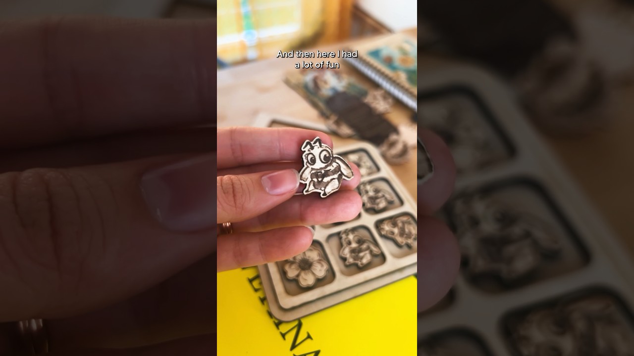 Alles wat ik snijd en graveer, doe ik met de S1 lasermachine van xTool! #lasersnijden #kunstbedrijf