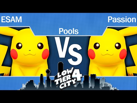 LTC4  - PG | ESAM (Pikachu) vs Passion (Pikachu, Mario) Pools - Smash 4