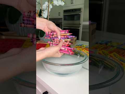 Making Valentine’s for my daughter’s class!! Easy DIY alphabet crayons and Valentine’s gifts!