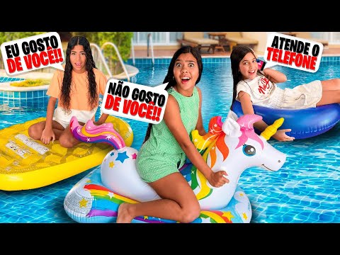 THE LAST ONE TO FALL WINS! WITH CHALLENGES DURING THE COMPETITION