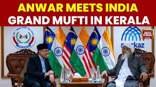 Malaysian PM Anwar Ibrahim Meets Kerala Cleric Kanthapuram Amid Controversy Over Women Remarks