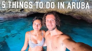HOW TO TRAVEL ARUBA 🇦🇼 5 THINGS TO DO