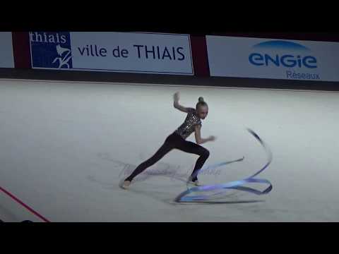 Viktoriia ONOPRIIENKO (UKR) ribbon - 2019 Thiais EF