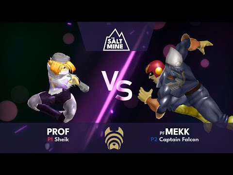 Prof (Sheik) vs Mekk (Captain Falcon) – Losers Quarters Finals | The Salt Mine #33