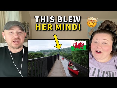 Americans React: Why You Should Visit Llangollen, Wales | The Views! 😳