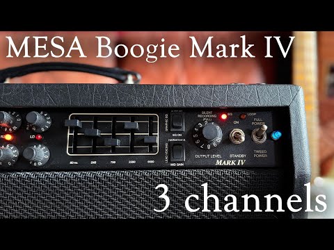 MESA Boogie Mark IV demo - all channels