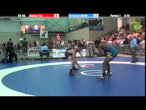 Men`s Freestyle 86 KG Joshua Fox vs. Terrence Smith