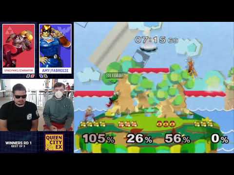 NadiA & Melon (G) vs. SpikeyMike & Cewanator (R) - Losers Quarters - Flatty Fair