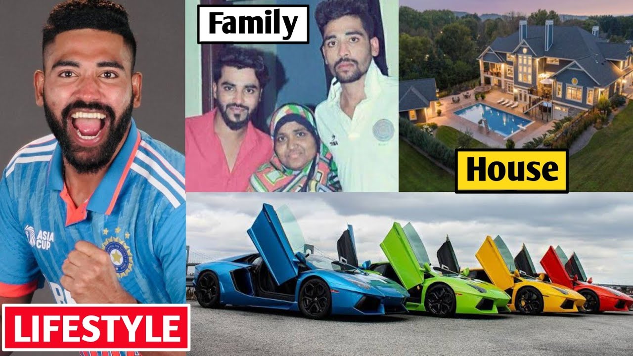 Mohammed Siraj Lifestyle 2023, Age, Income, Family, Biography