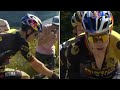 TOUR DE FRANCE 2023 - Séquence incroyable : Van Aert se gare...puis revient à l'avant de nulle part