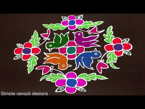 Pongal Kolam & Sankranthi Muggulu