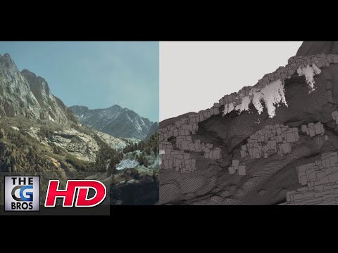 CGI & VFX Breakdowns "BMW The Wave: Waterfalls Shot" - by Oscar González Diez