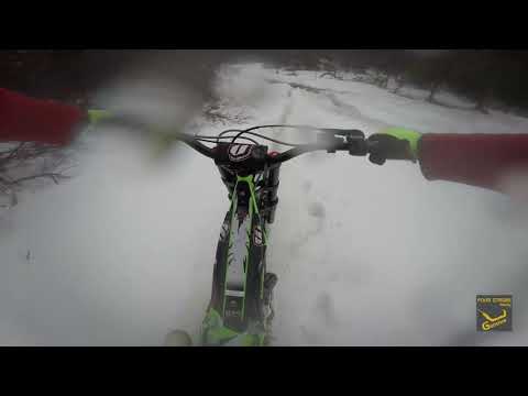 Four Stroke Racing Genova Trial Team - Vertigo Works21 "snow test"