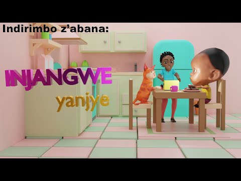 INJANGWE YANJYE - Indirimbo z'abana mu Kinyarwanda (Nursery Rhimes -My cat)