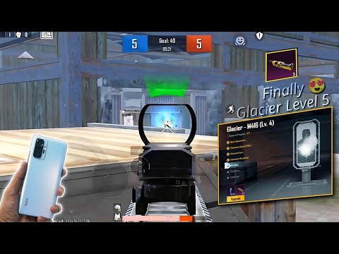 Finally Upgraded My M416 Glacier Level 5😍|M416 Glacier Level 4 To Level 5 🔥