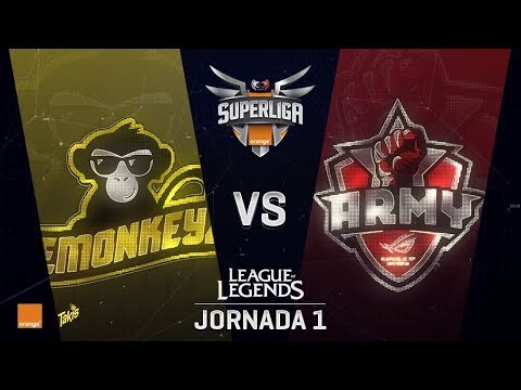 SUPERLIGA ORANGE - EMONKEYZ CLUB VS ASUS ROG ARMY - Mapa 2 - #SUPERLIGAORANGELOL1