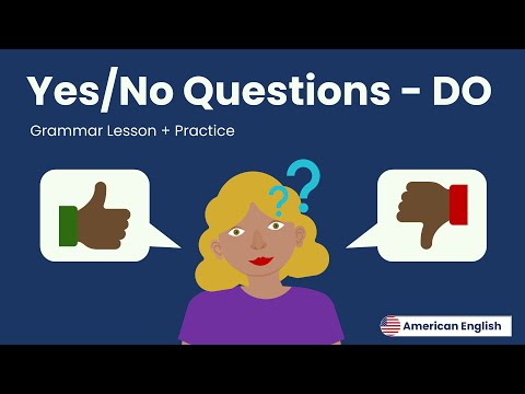 Yes/No Questions with Do + Practice | American English for Adult Beginners