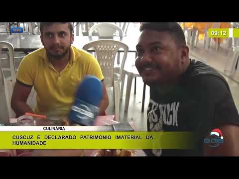 Cuscuz é declarado patrimí´nio imaterial da humanidade 18 12 2020
