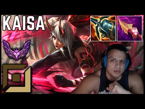 ⚔️ Tyler1 RUNNING OUT OF LP | Kaisa ADC Full Gameplay | Season 14 ᴴᴰ