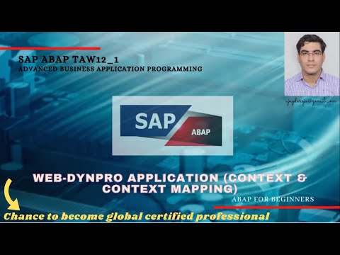 Web Dynpro Application (Context & Context Mapping)