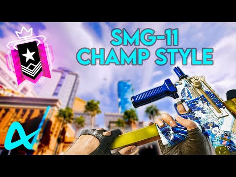 How a Champ Uses the SMG11 - Rainbow Six Siege