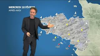 Illustration de l'actualité La météo de votre mercredi 18 février 2026