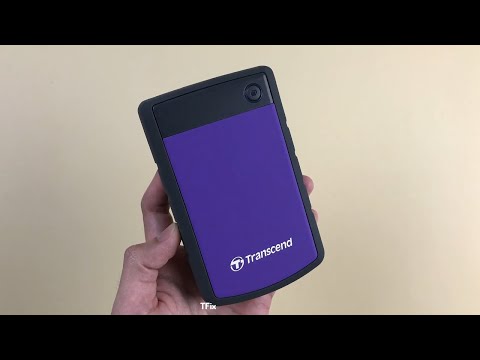 Unboxing vs copy speed test Transcend StoreJet 25H3 2 5 4TB TS4TSJ25H3P