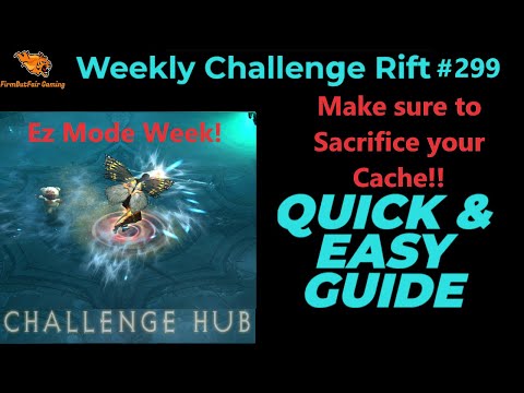 Diablo 3: NA Challenge Rift #299 - Quick & Easy Guide - Maps & Everything you need for a quick time!