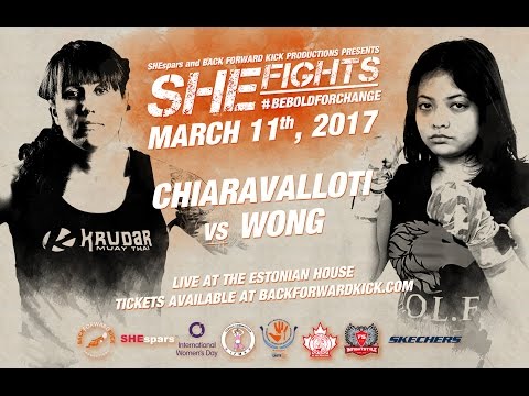 Bout 6 of SHEfights: #BeBoldForChange - Laura vs Fiona