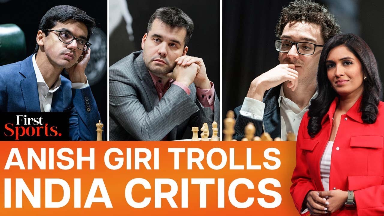 Anish Giri Trolls Caruana and Nepomniachtchi For Targeting India | First Sports With Rupha Ramani 