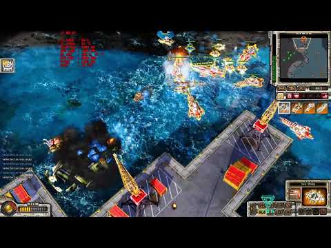 C&C Red Alert 3 Uprising Empire of the Rising Sun Mission 3 Hard HD 60Fps