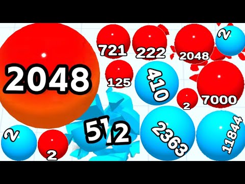 Rolling Orb Crash - Grow Bigger Balls & Numbers Math Games | Max Level | Gameplay Android,iOS