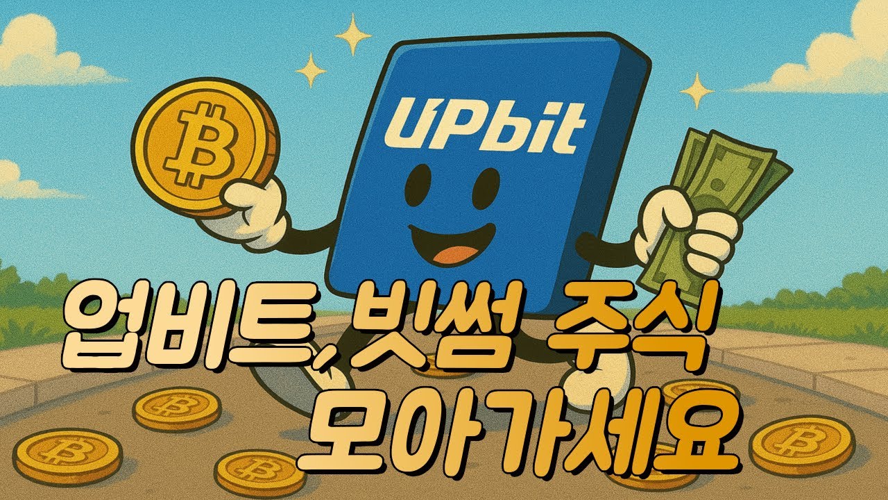 업비트, 빗썸 주식 모아가세요