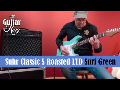 Suhr Classic S Roasted LTD  - Surf Green - Clean/Blues Vibe/Funky/Rock/Solo | GUITARKING