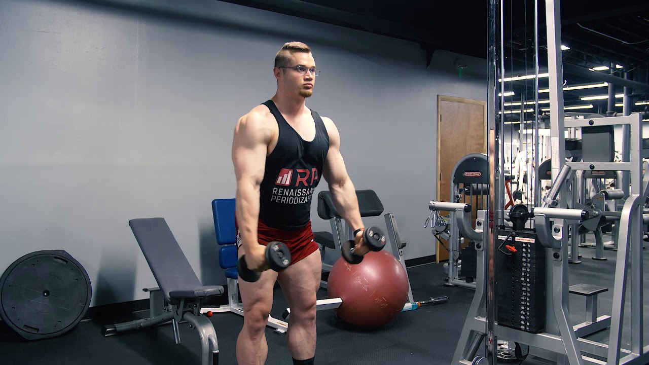 Dumbbell Lateral Raises