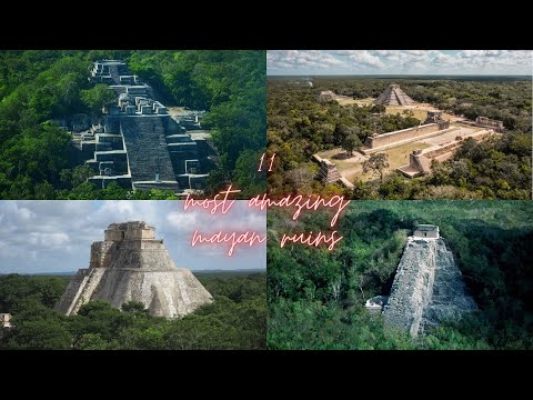 11 Most Amazing Mayan Ruins. #mayanruins
