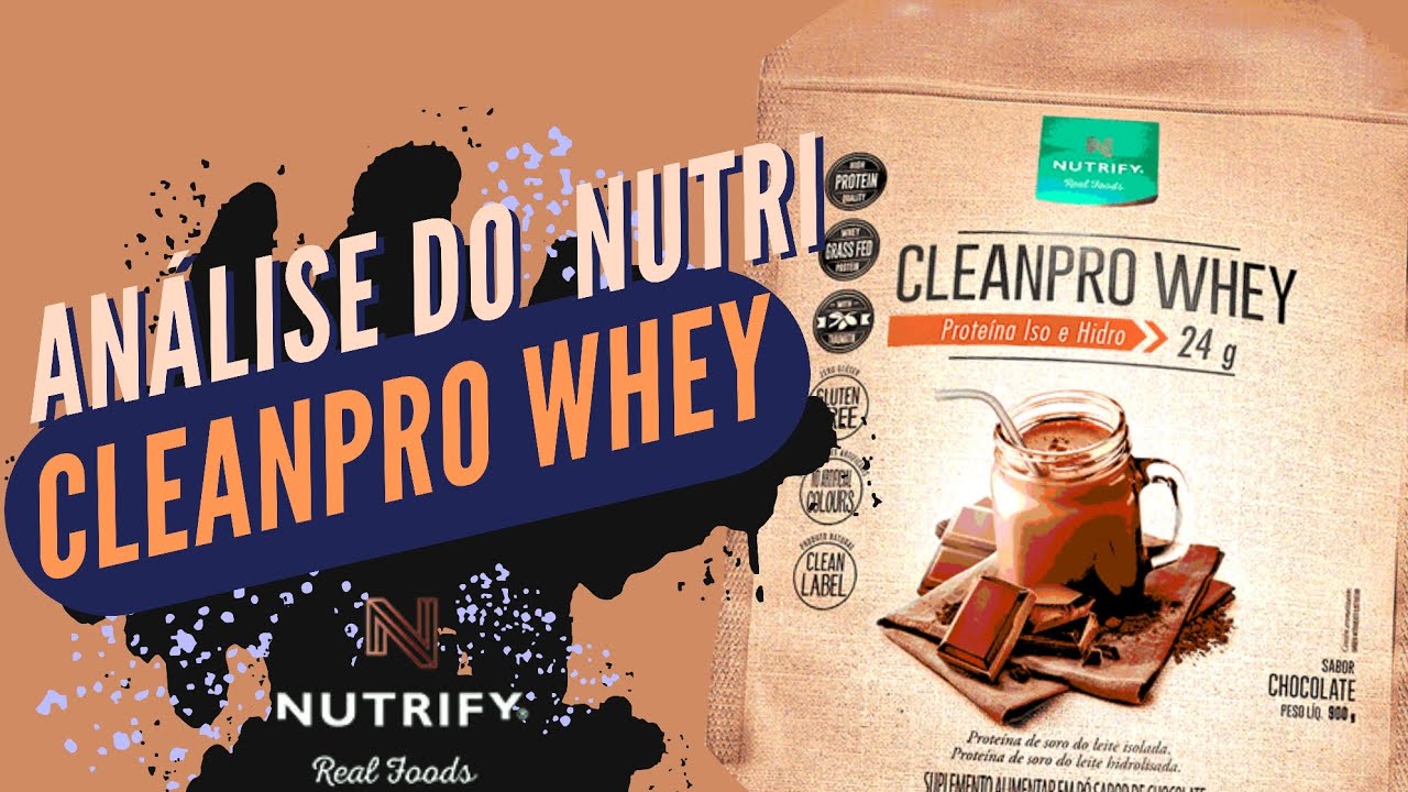 Miniatura da avaliação em vídeo de Cleanpro Whey Frutas Vermelhas - Nutrify 450g