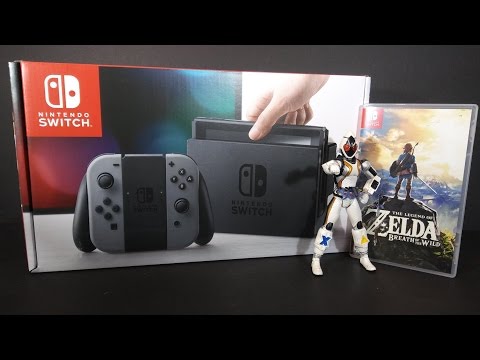 Hey, Some Other Dork Unboxing a Nintendo Switch