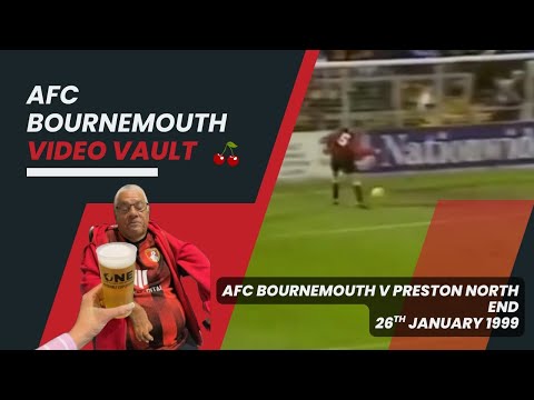Lilywhites CRUSHED! AFC Bournemouth V Preston North End, 26 January 1999.