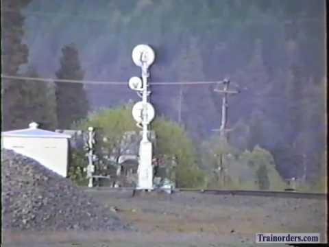 Classic Railroad Series 05 - SP 7530 East at Oakridge, OR April 27, 1991.